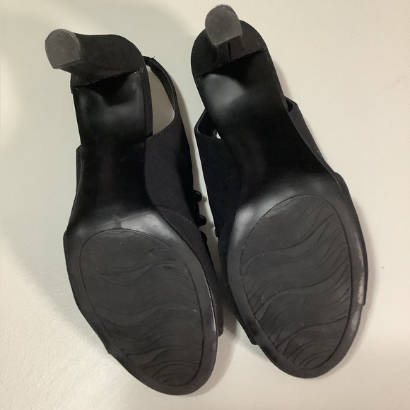 Luca Ferri peep toe sling back sandals - Picture 7 of 8